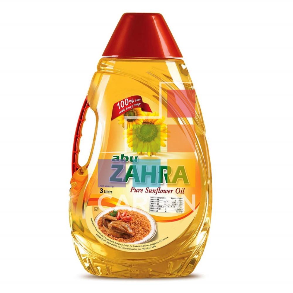 أبوزهرة زيت عباد شمس نقي 4 * 3 لتر